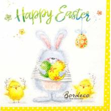 Serwetka decoupage seria TI-FLAIR Happy Easter 33x33cm